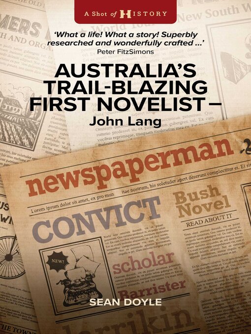 Title details for Australia's Trail-Blazing First Novelist by Sean Doyle - Available